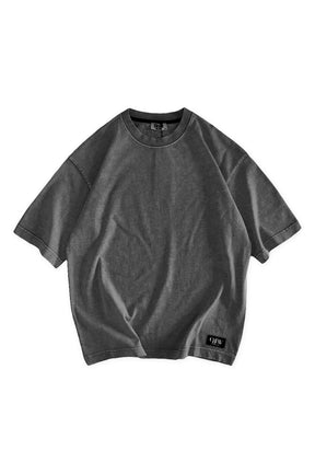 CREW Milano Distressed-Finish Oversized T-Shirt