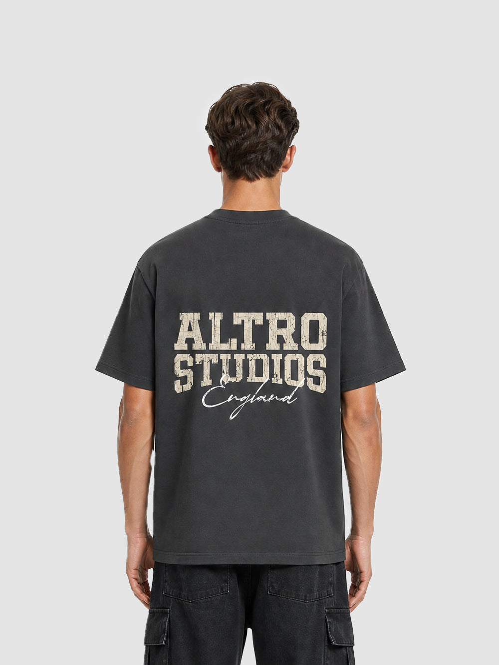 Altro Studios T-Shirt "England Signature" - Space Grey