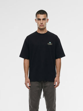CREW Milano Oversized T-Shirt Logo Print