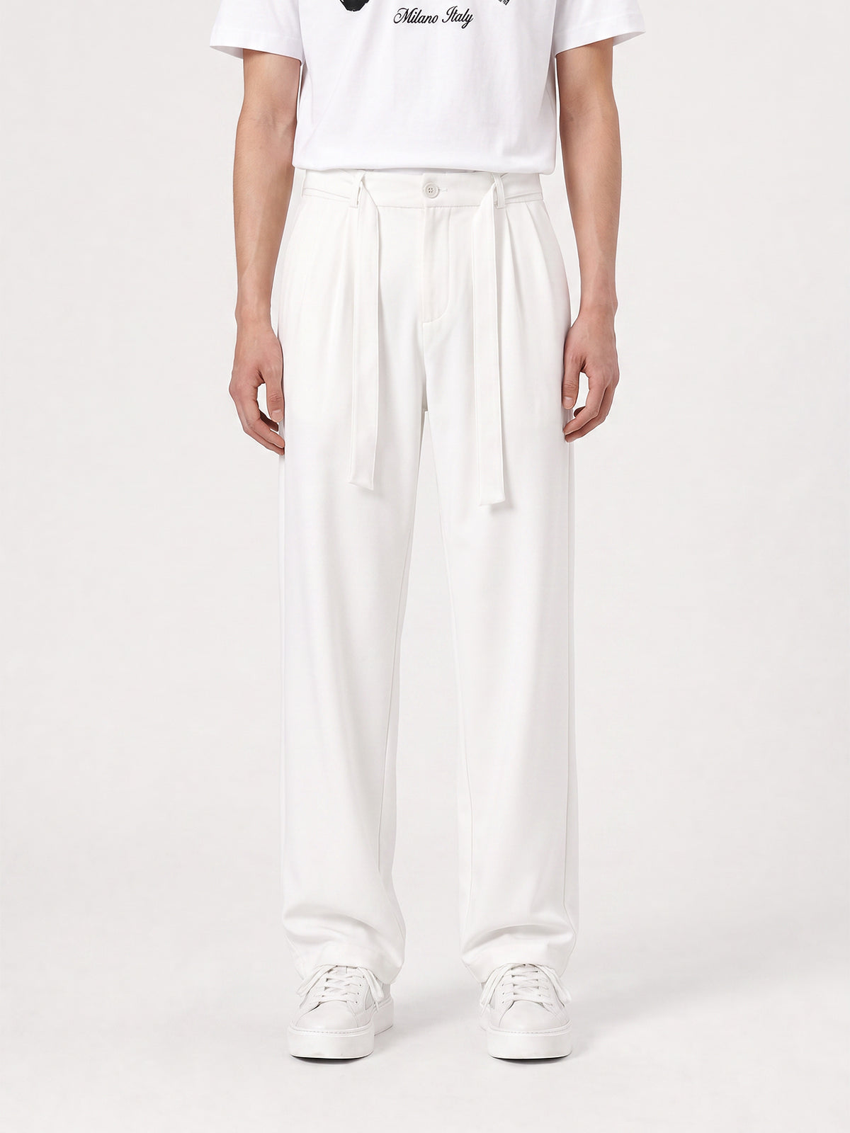 CREW Milano “Monaco” Pants - White