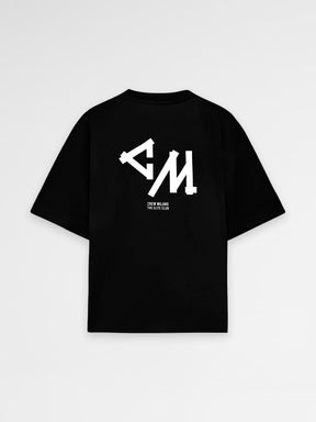 CREW Milano Oversized T-Shirt Logo Print