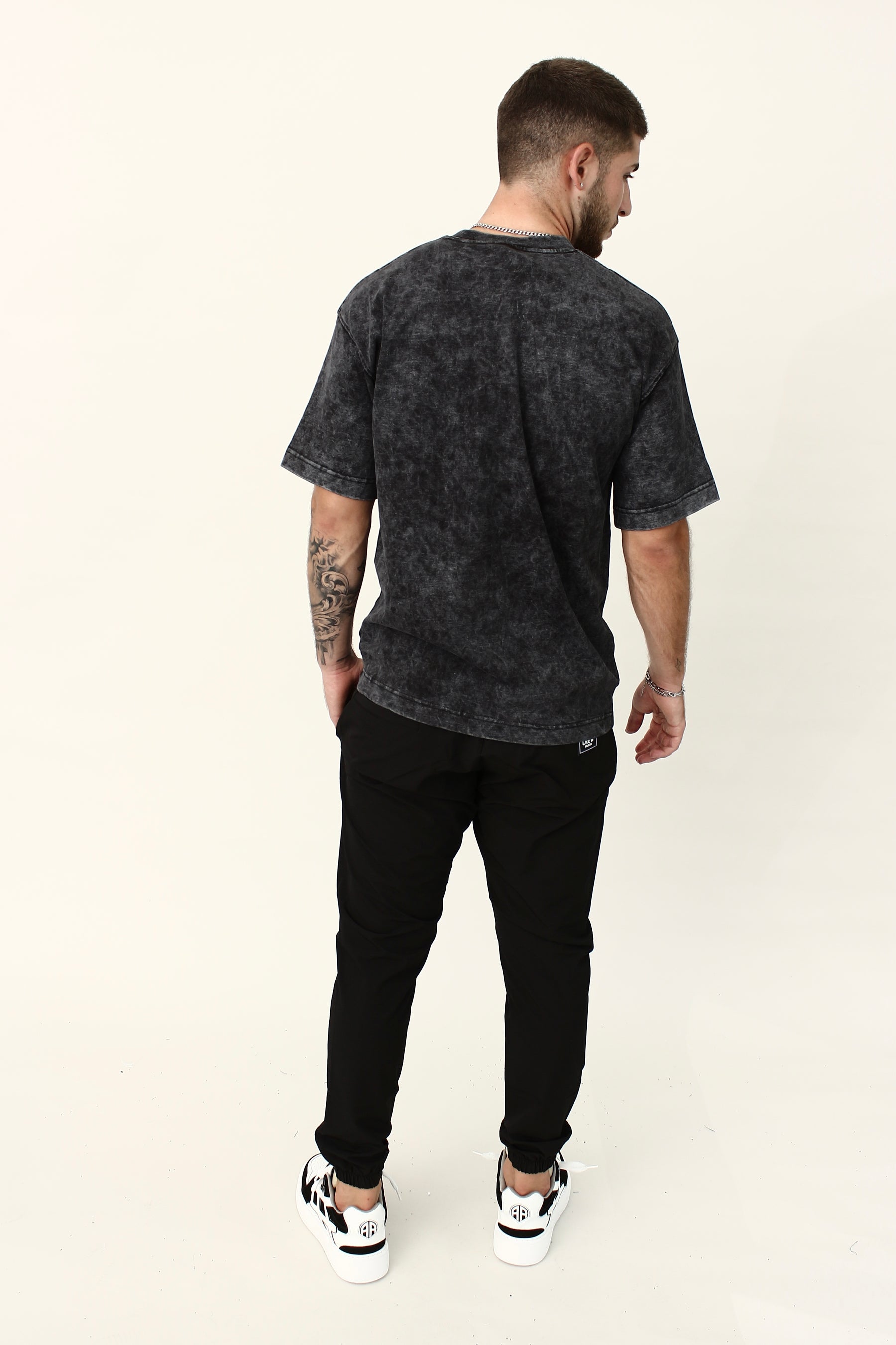 CREW Milano Reflected Print Oversized T-Shirt