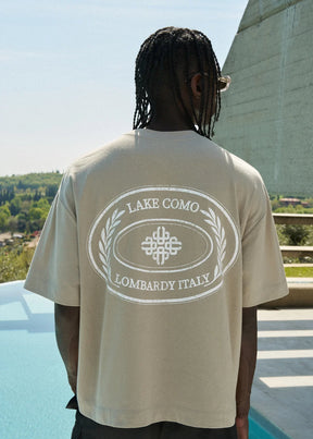 The Couture Club Lake Como Oval Graphic T-Shirt