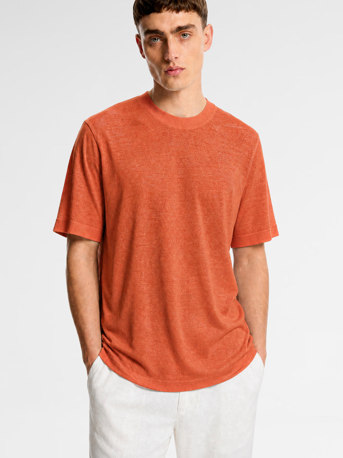 MAISON 9 PARIS Tile Soft Cotton T-Shirt