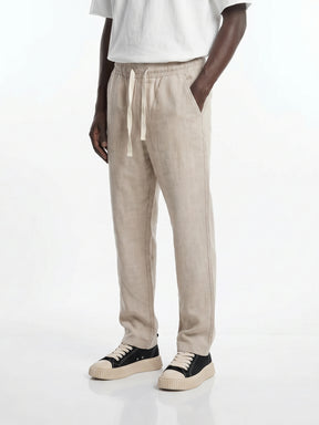 CREW MILANO Linen Beige - Bruno Pants