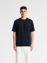 MAISON 9 PARIS Navy Soft Cotton T-Shirt