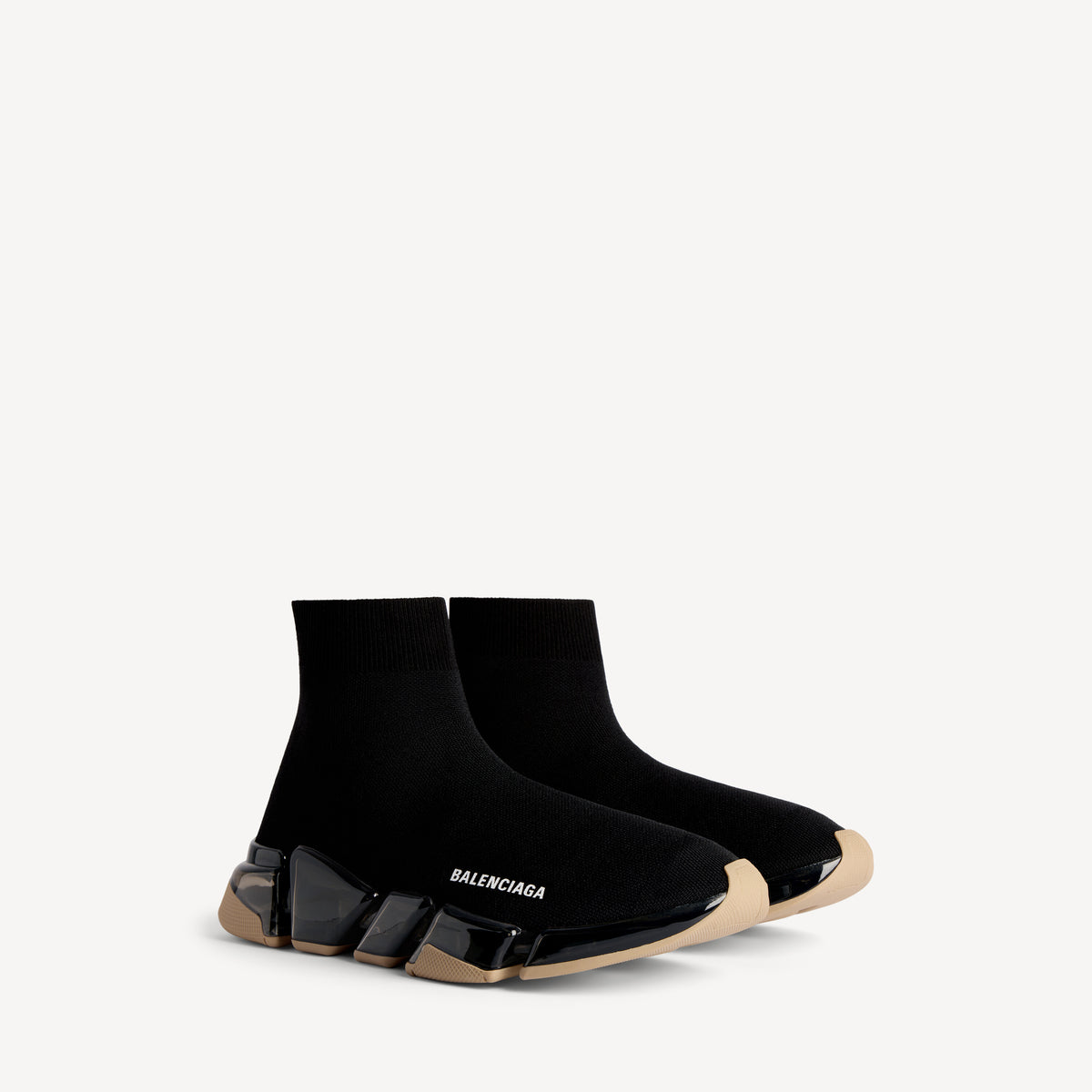 Balenciaga Black Speed Lt Sock Sneakers