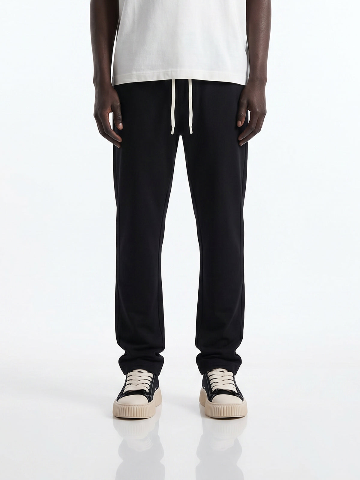 CREW MILANO Elegant Pants Black