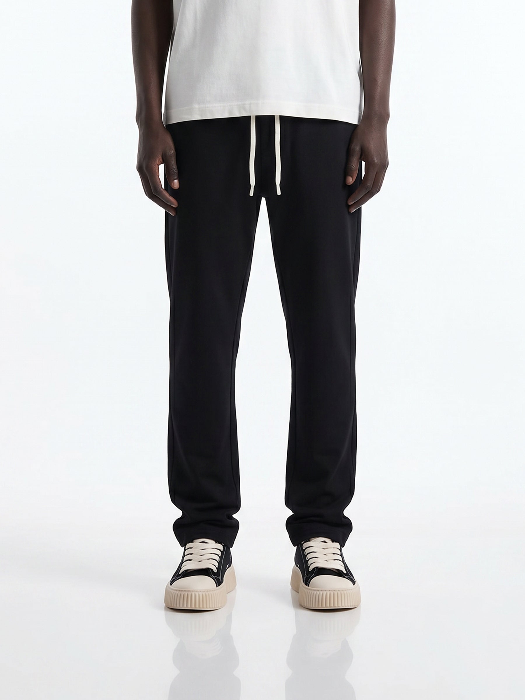 CREW MILANO Elegant Pants Black