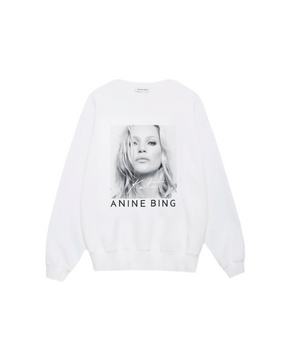 Ramona Sweatshirt Kate Moss Print Sweatshirt