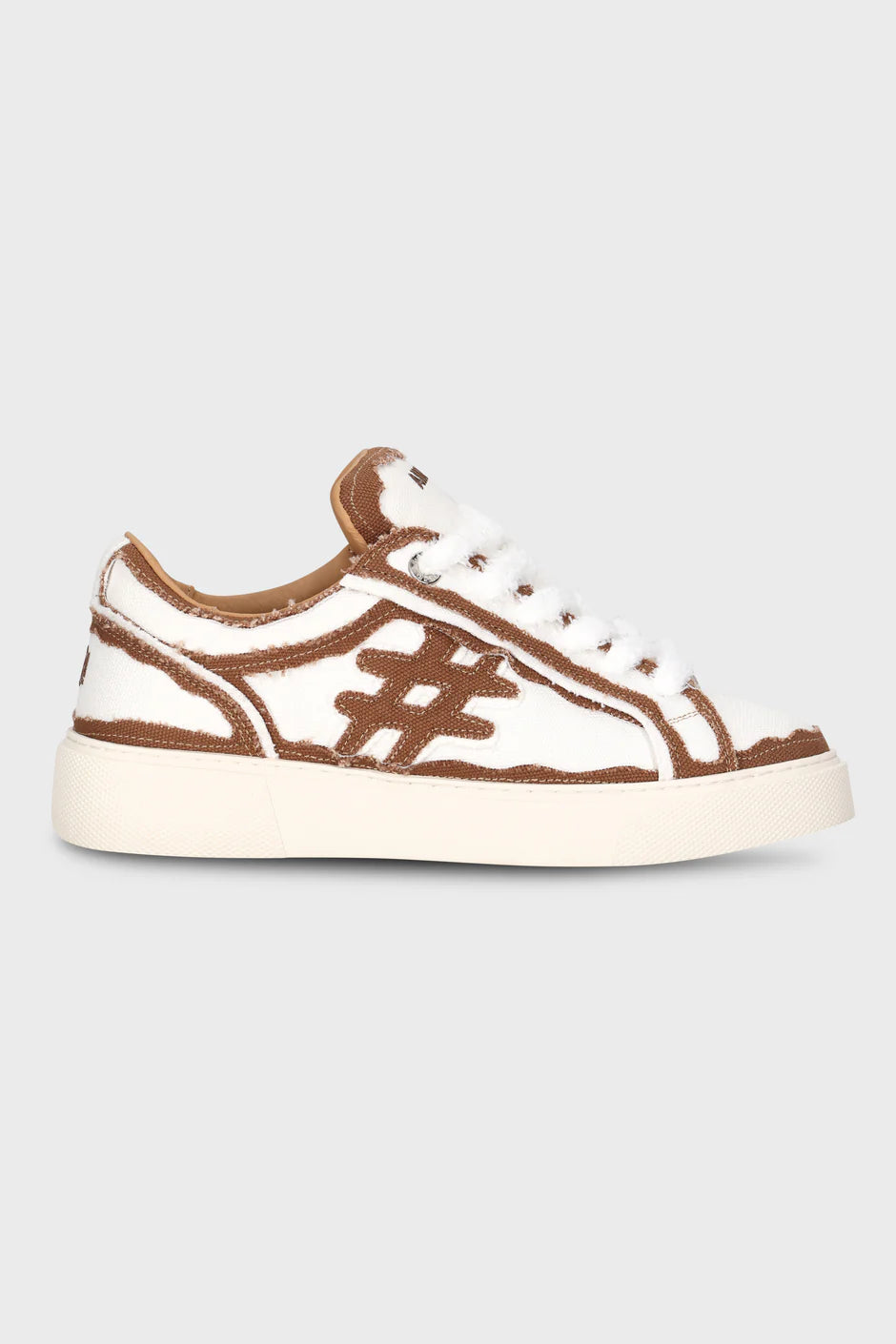 Ainker Pivot White/Brown Canvas