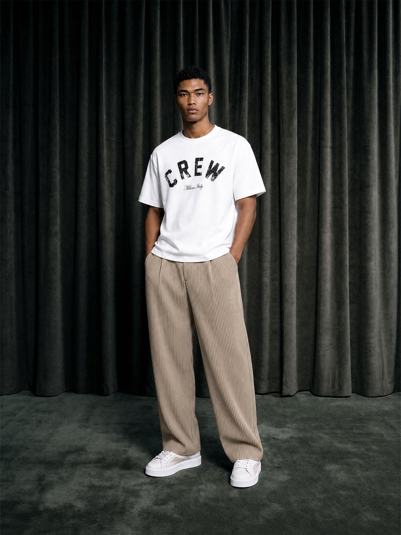 CREW Milano “Santos” Pants - Beige