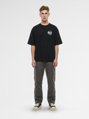 CREW Milano Oversized T-Shirt Logo Print