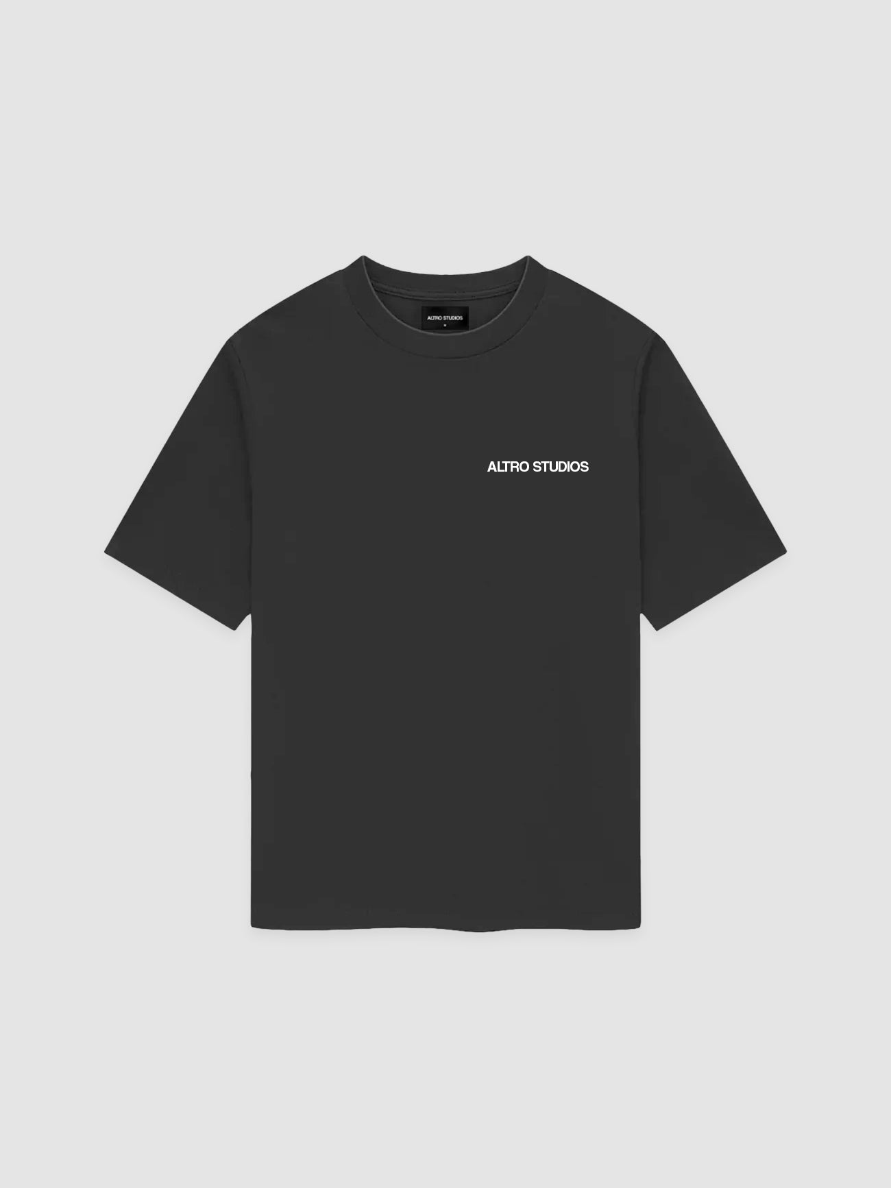 Altro Studios T-Shirt "Small Logo" - Space Grey