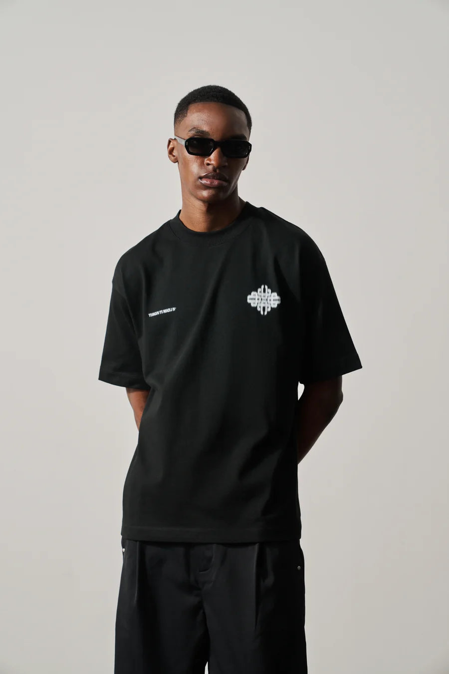 The Couture Club Motion Blurred Emblem T-Shirt