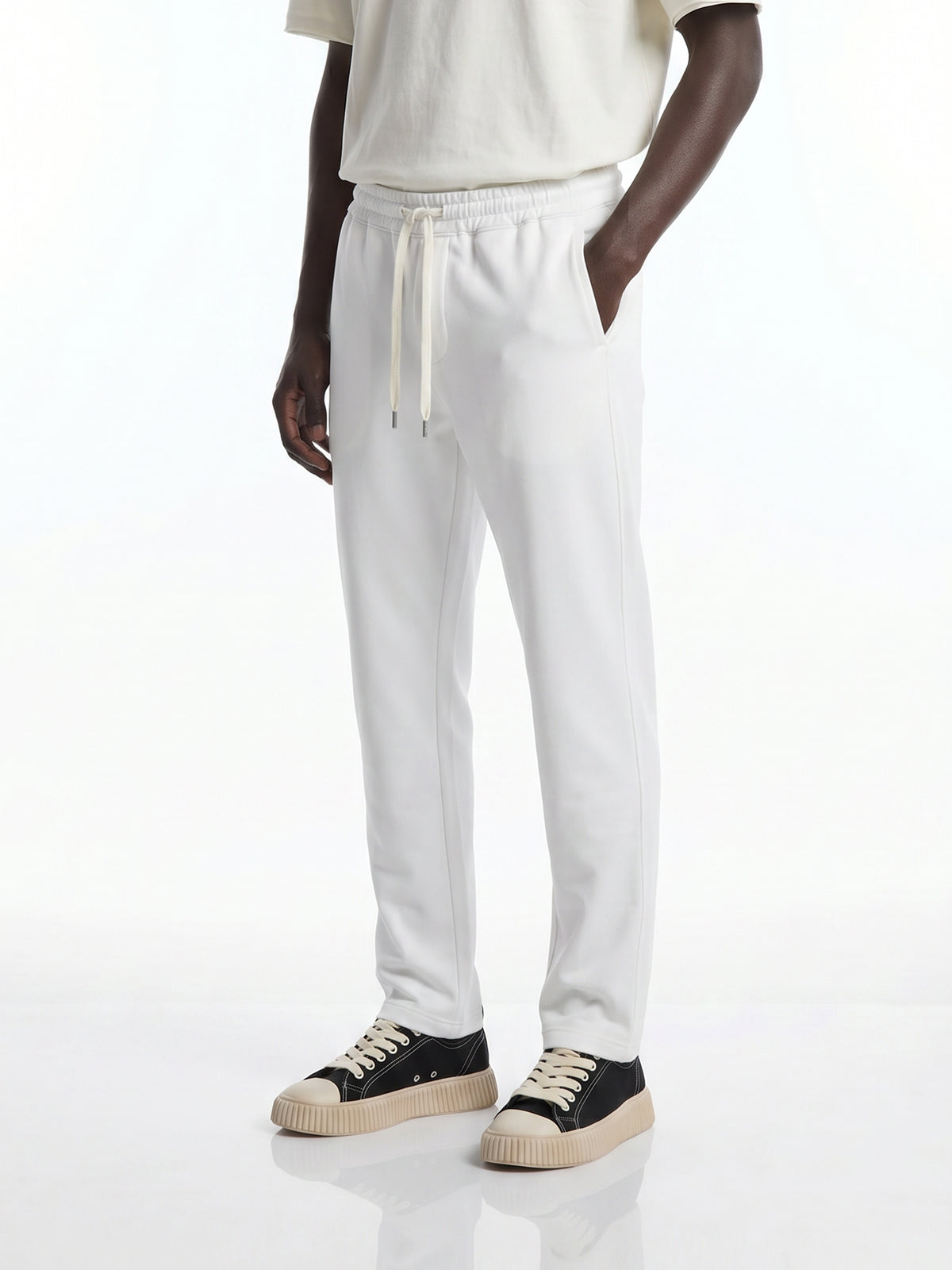 CREW MILANO Elegant Pants White