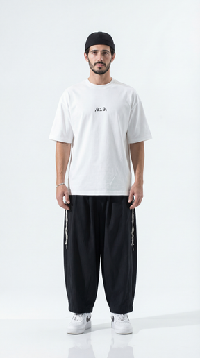 613 - Oversized T-Shirt with Tzitzit