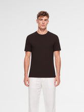MAISON 9 PARIS Brown Mercerized Cotton T-Shirt