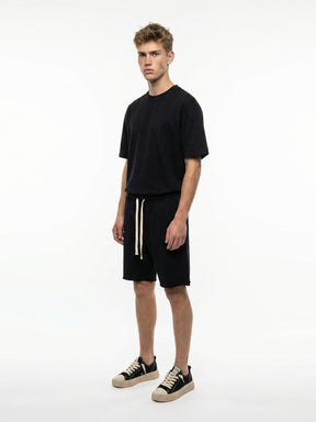 CREW Milano French Terry Set T-Shirt/Pants Black