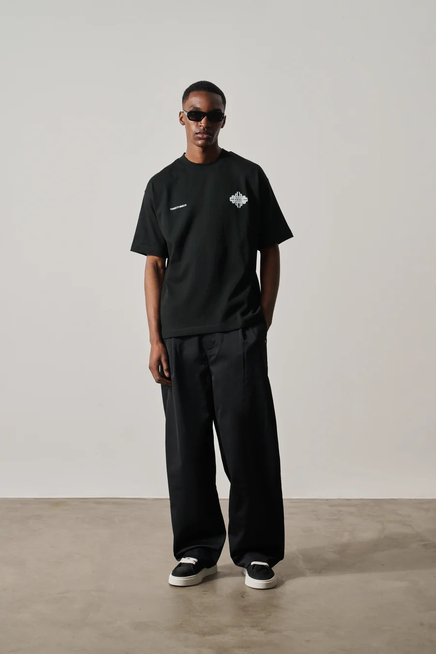 The Couture Club Motion Blurred Emblem T-Shirt