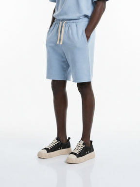 CREW Milano French Terry Set T-Shirt/Pants Blue