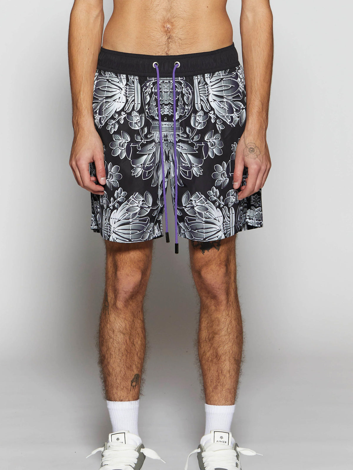 Ainker Flower 280 Black Swimwear
