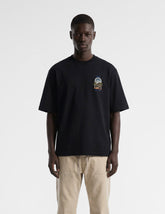 CREW Milano Oversized T-Shirt Logo Print