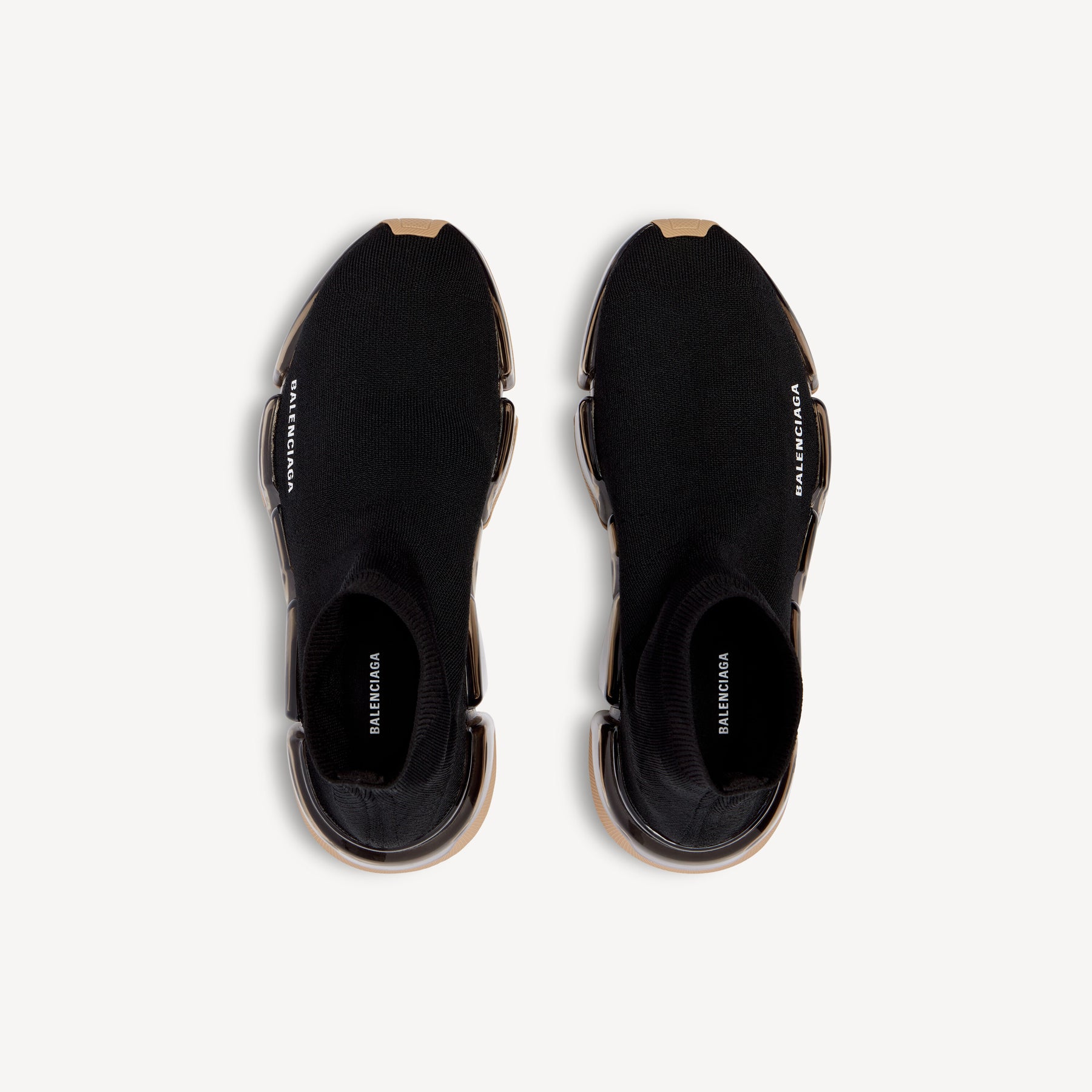 Balenciaga Black Speed Lt Sock Sneakers