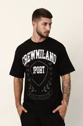 CREW Milano Sport Print Oversized T-Shirt