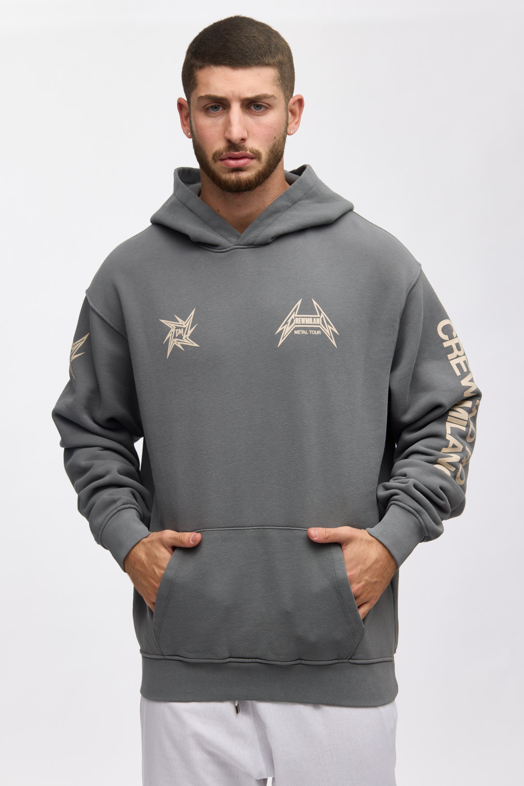 CREW MILANO 002 Metal Vibes Hoodie