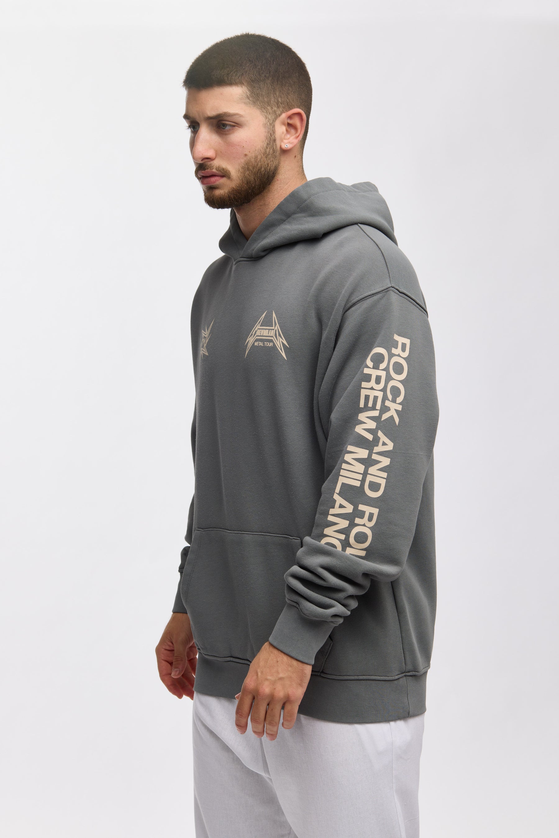 CREW MILANO 002 Metal Vibes Hoodie