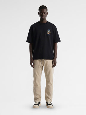 CREW Milano Oversized T-Shirt Logo Print