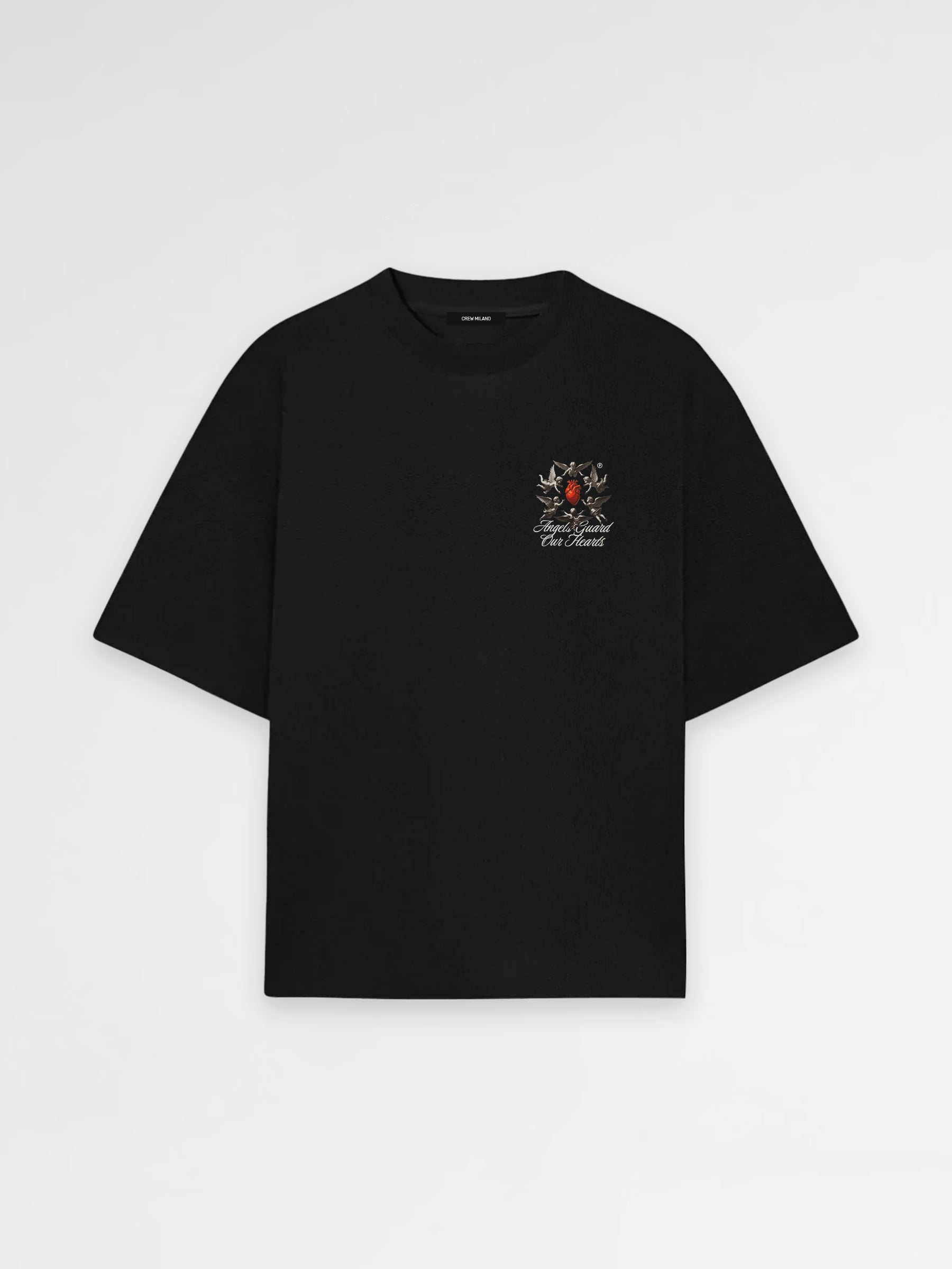 CREW Milano Oversized T-Shirt Logo Print