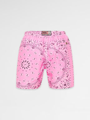 Mc2 Printed Swim Shorts Bandanna