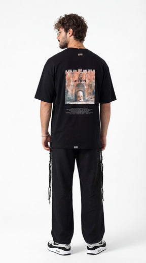 613 - Oversized T-Shirt with Tzitzit