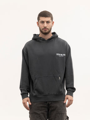 CREW MILANO Relax Logo Hoodie