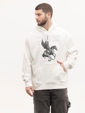 CREW MILANO Relax Logo Hoodie