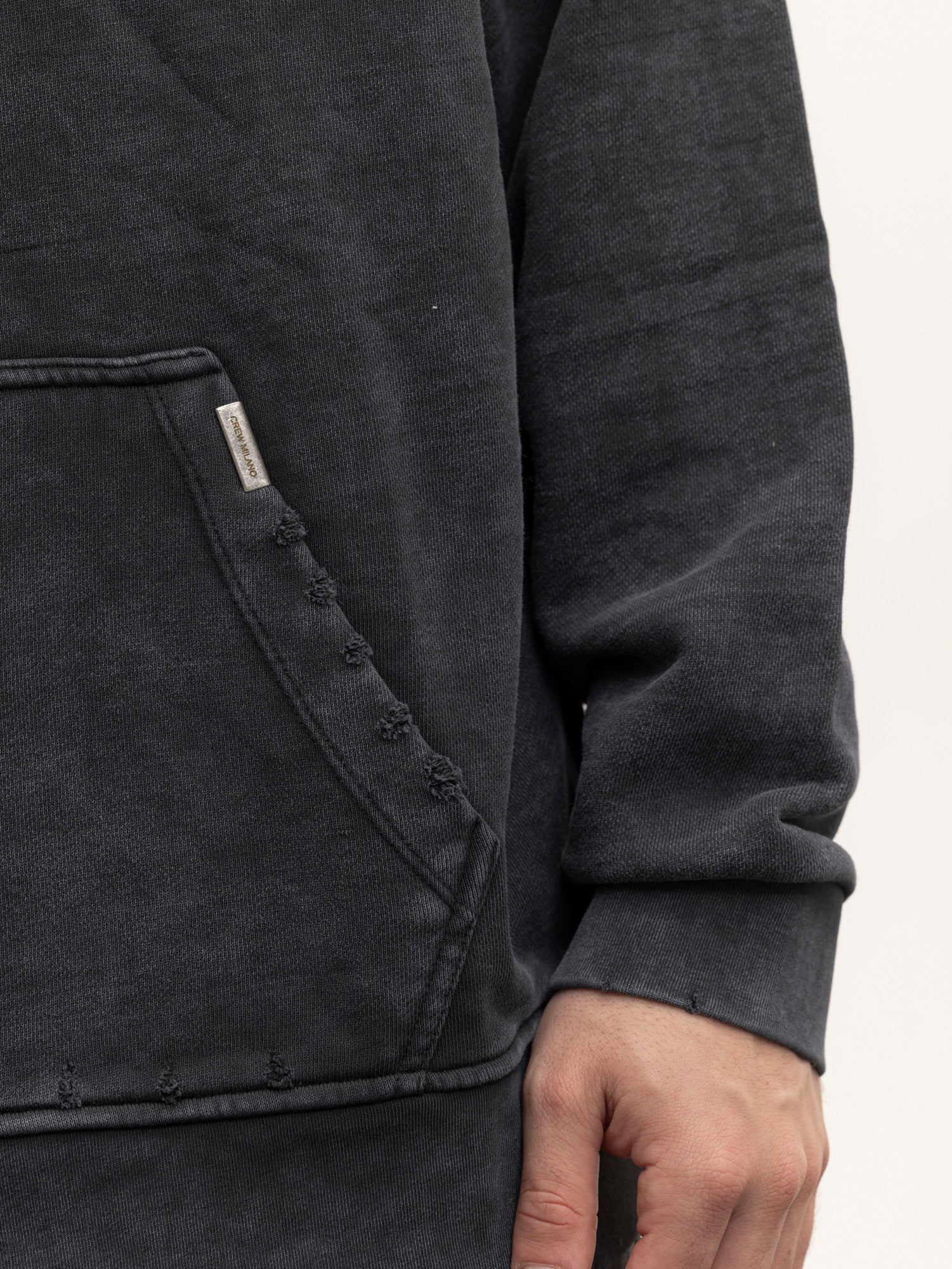 CREW MILANO Relax Logo Hoodie