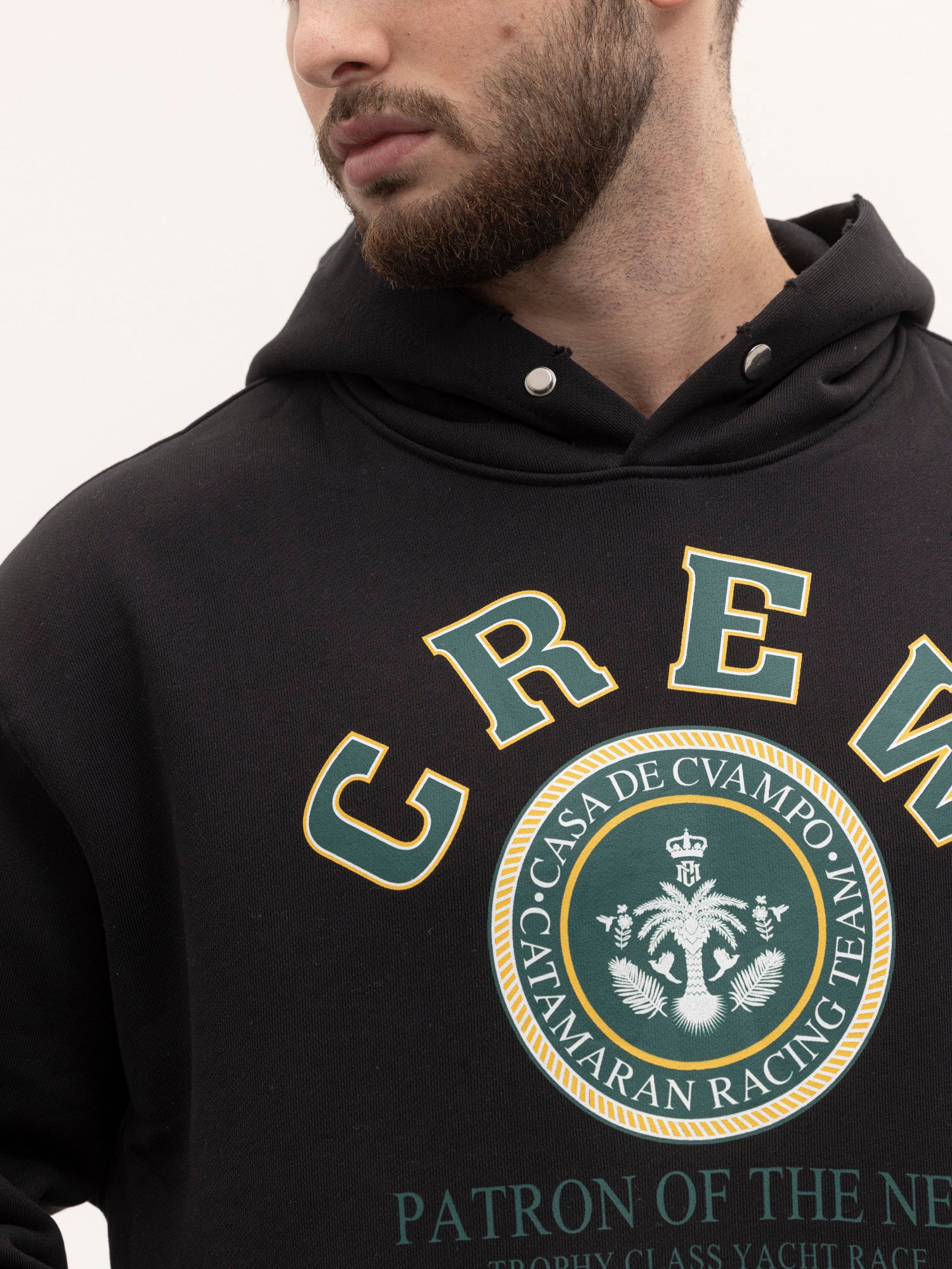 CREW MILANO Relax Logo Hoodie