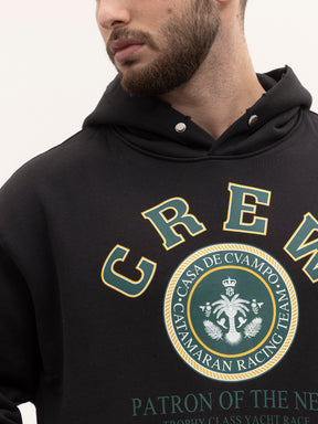 CREW MILANO Relax Logo Hoodie
