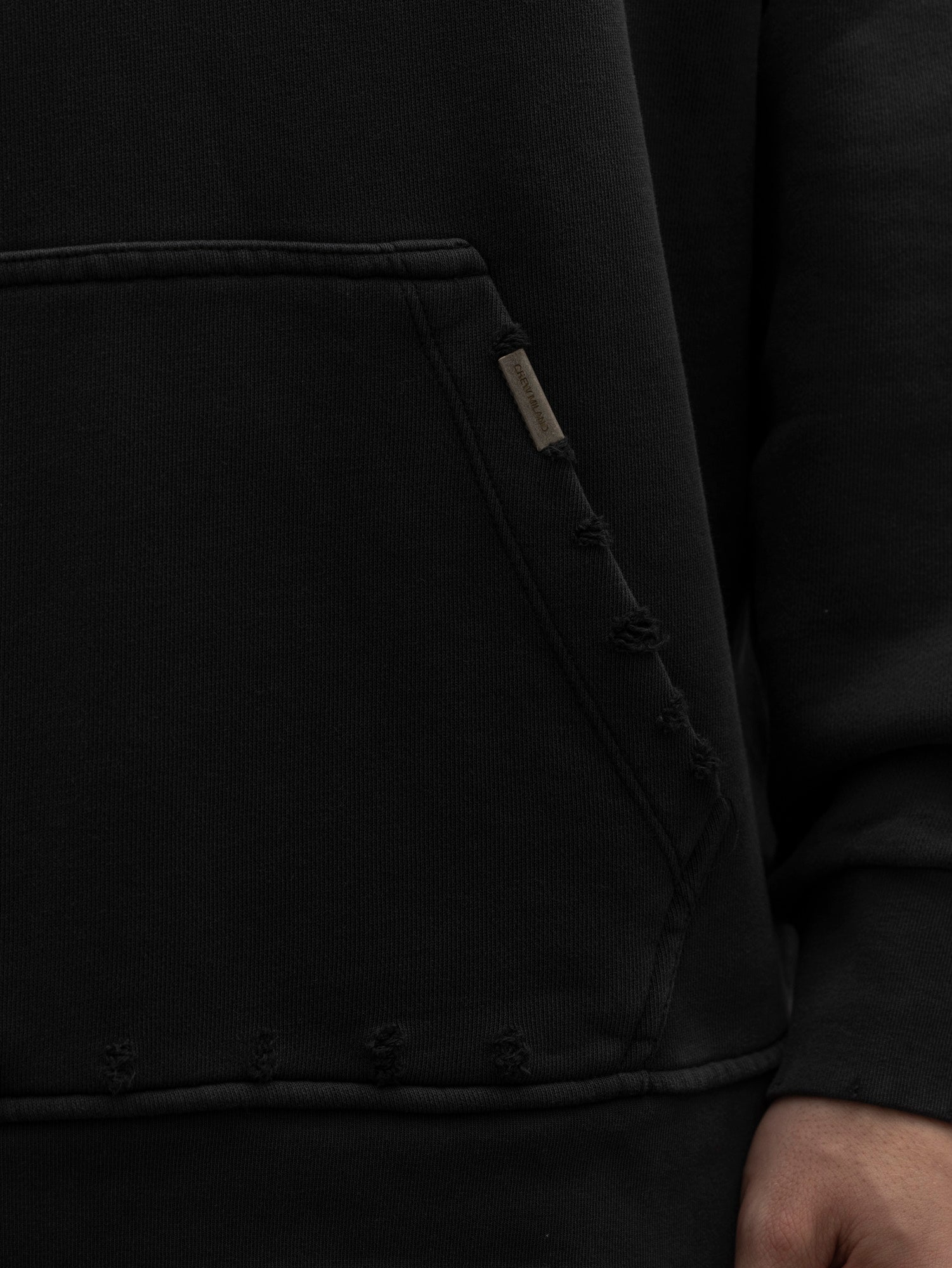 CREW MILANO Relax Logo Hoodie