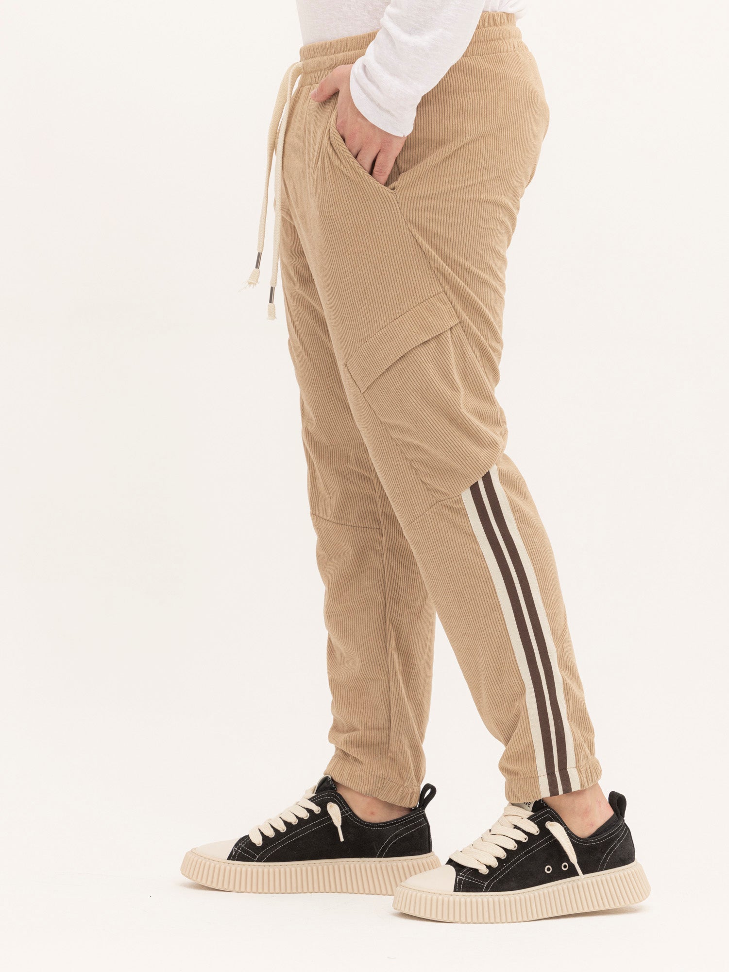 CREW MILANO Relax Pants Tapes