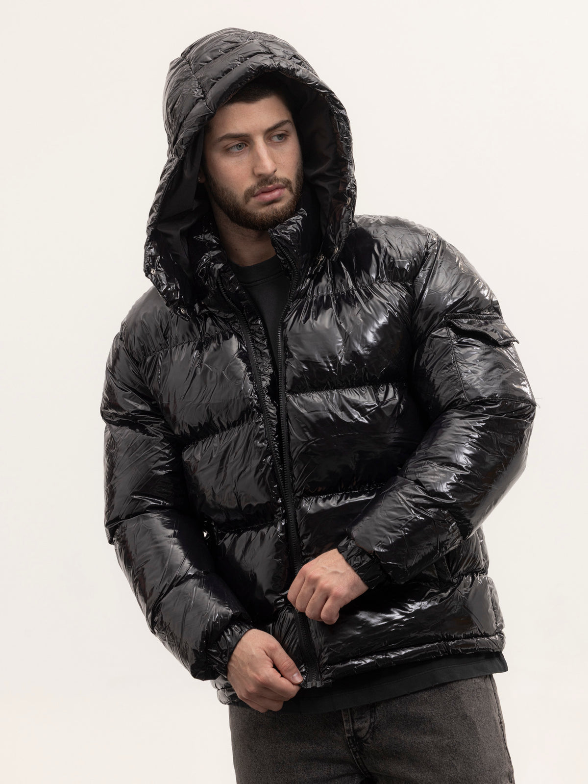 Crew Milano Shiny Coat