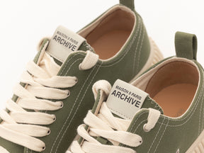 MAISON 9 PARIS Sneakers - Green Suede Leather