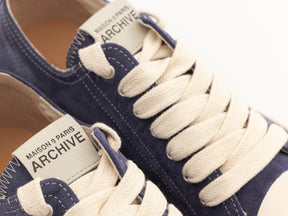 MAISON 9 PARIS Sneakers - Blue Jeans Suede Leather
