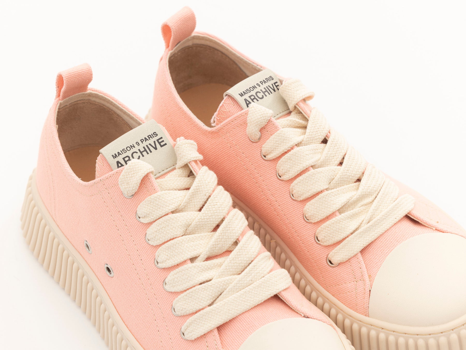 MAISON 9 PARIS Sneakers - Pink Peach