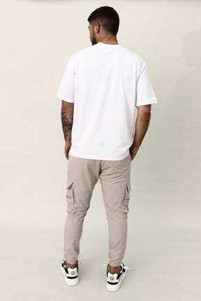 CREW Milano DUBAI White/Mint T-Shirt