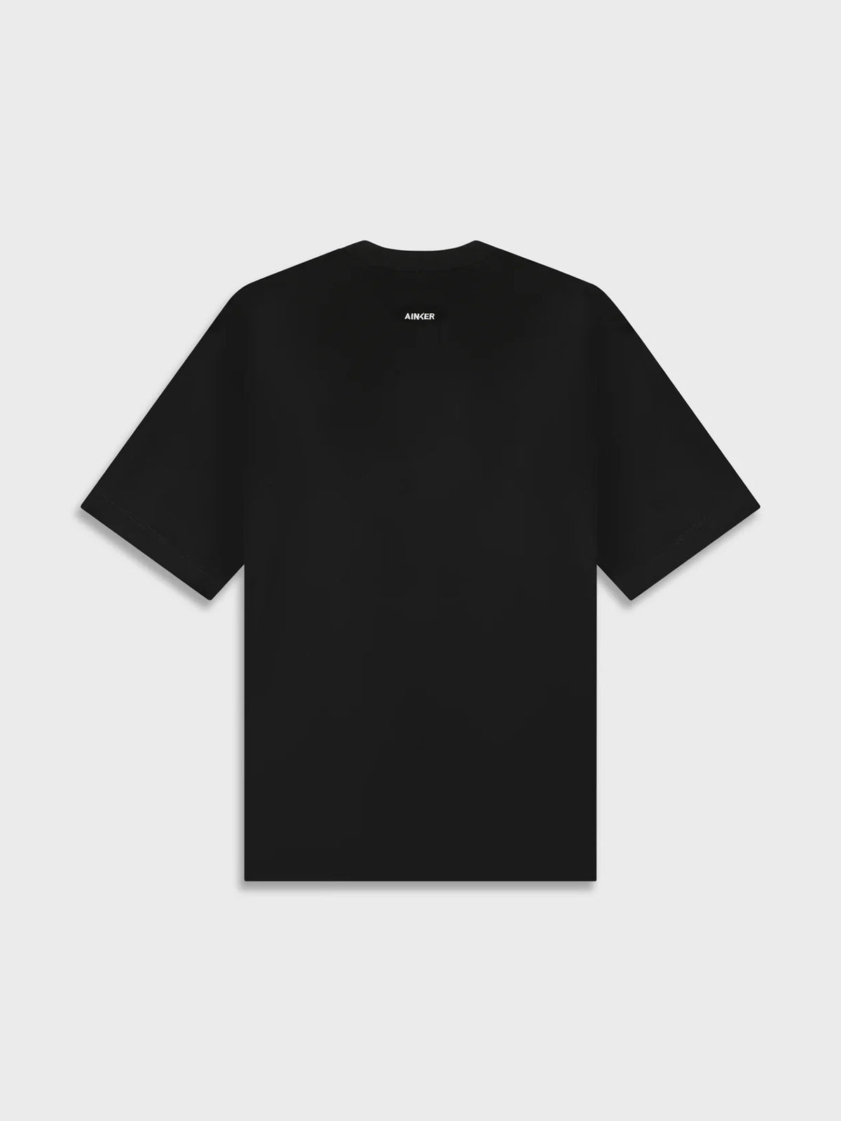 Ainker Mercerized 853 Black T-Shirt