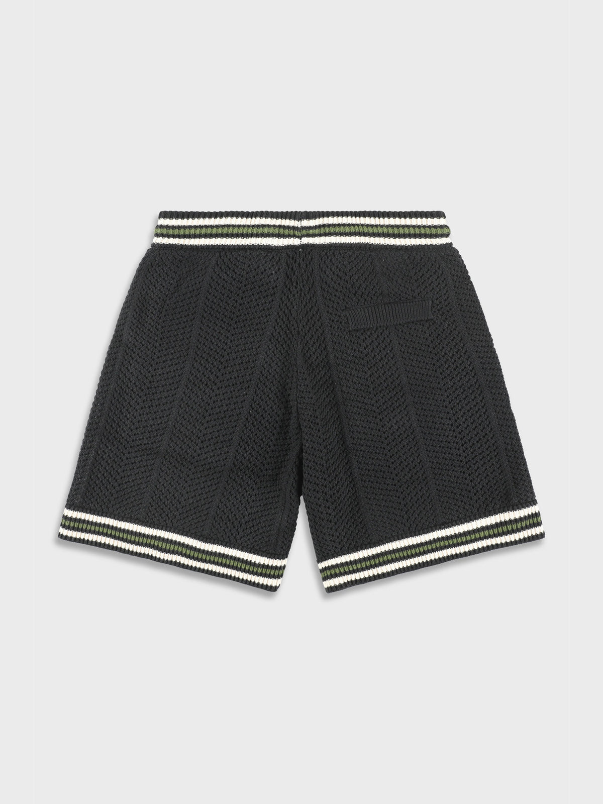 Ainker 802 Black Knit Short Pant