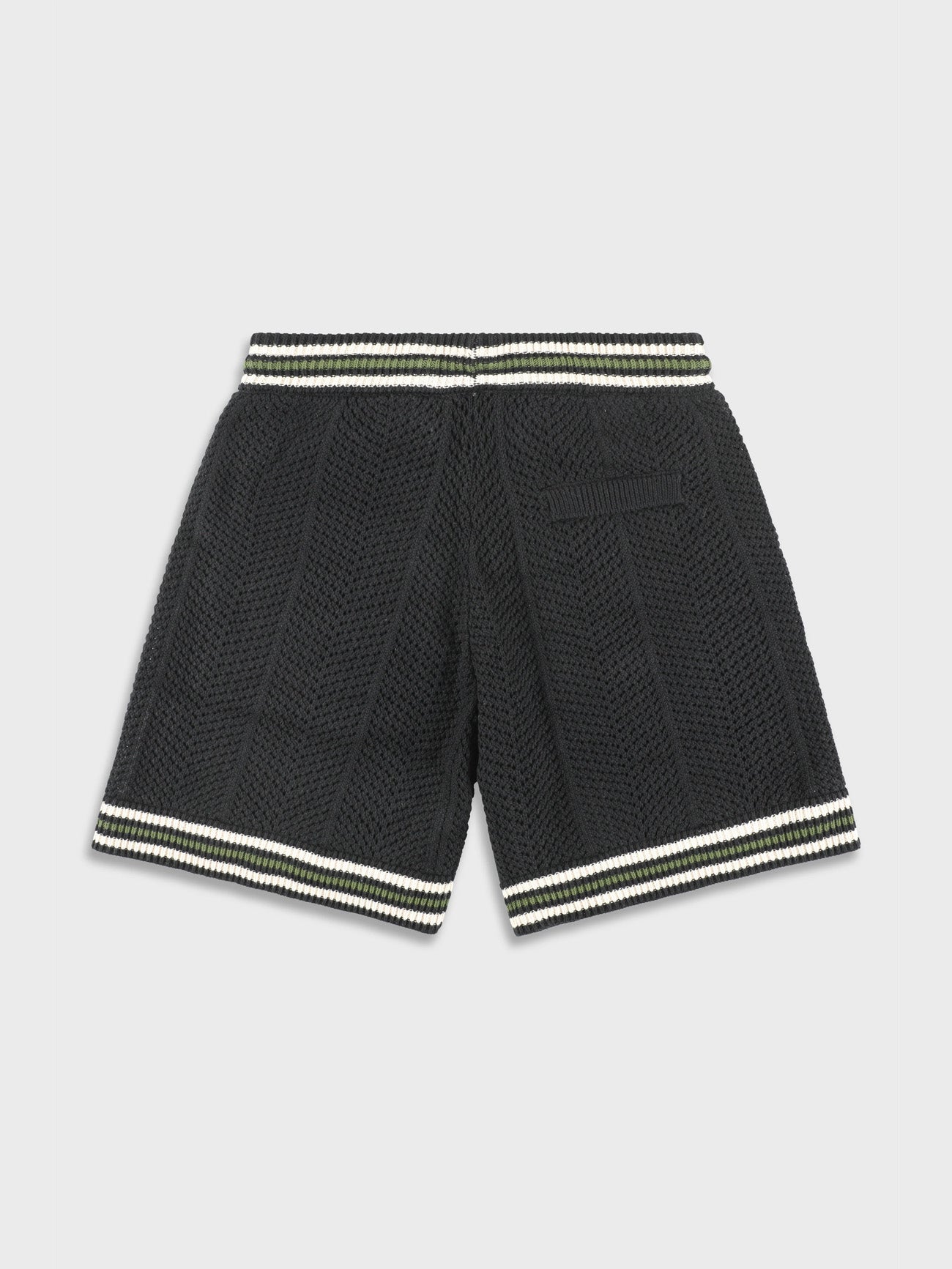 Ainker 802 Black Knit Short Pant